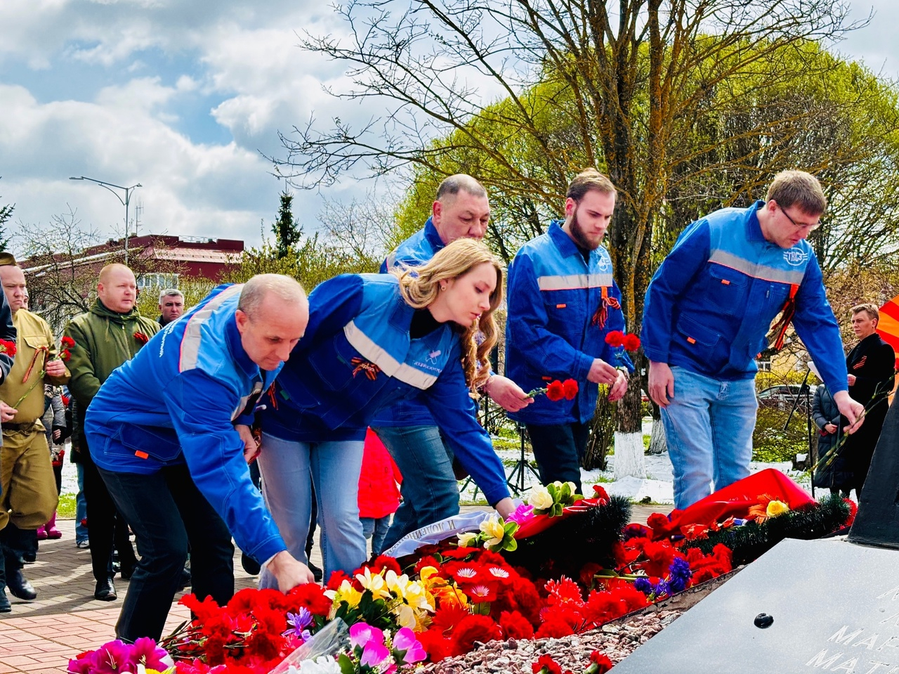 Тосно празднует 79-летие Победы в Великой Отечественной войне