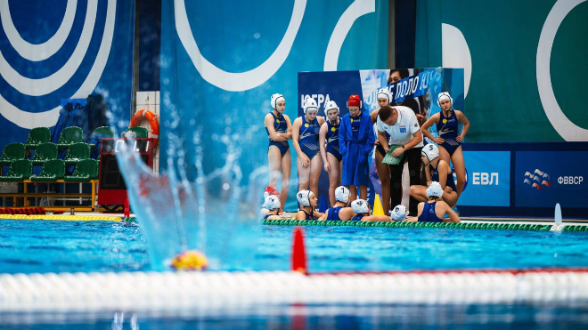 Женская команда по водному полу из Ленобласти выиграла первенство России