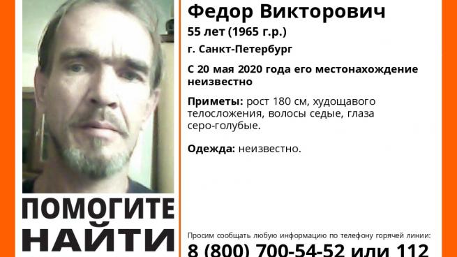 В Петербурге более полугода ищут пропавшего Федора Шамова