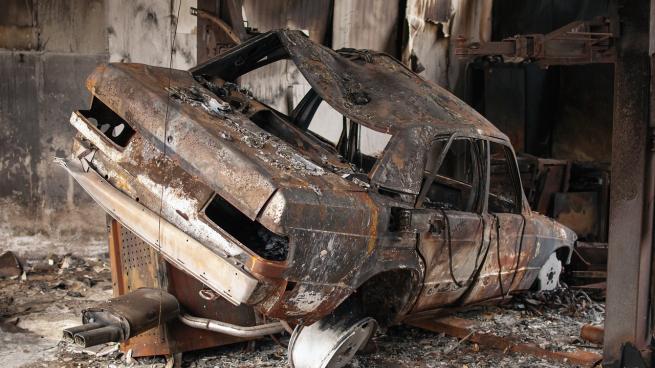 Житель Ленобласти угнал автомобиль, сжег его и сдал на металлолом