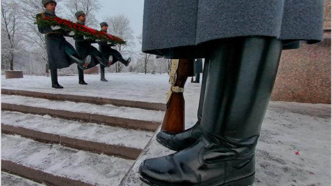 В Кировском районе почтили память погибших при прорыве блокады Ленинграда